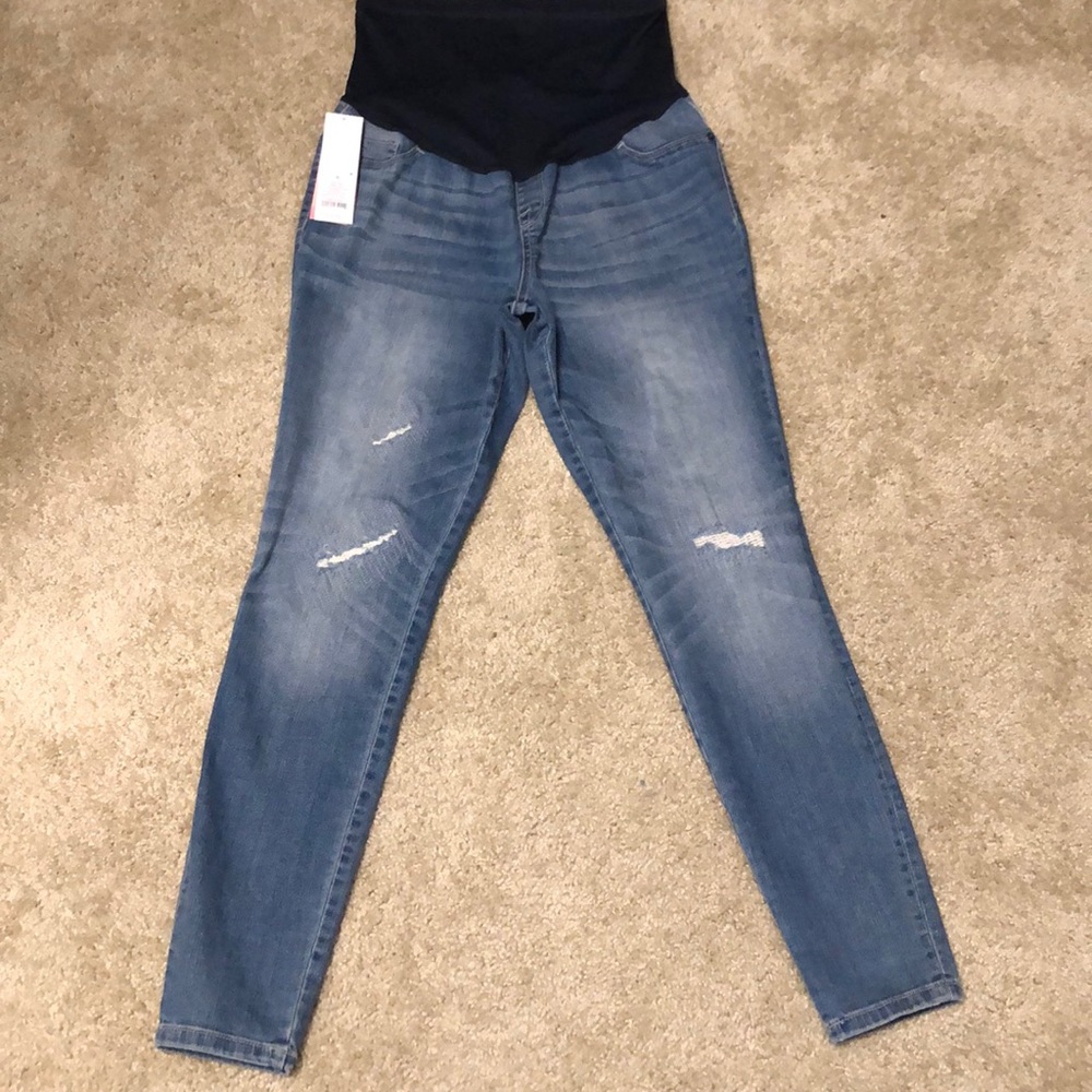 Liz Lange Maternity Jean jeggings Small